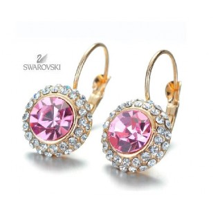 Oorbellen-bezet-Swarovski-roze